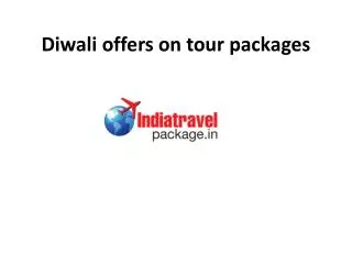 diwali offers on tour packages