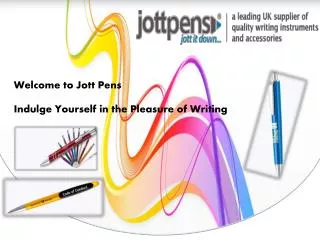 Corporate Promotional Jott Pens