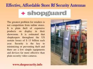 Effective, Affordable Store Rf Security Antennas