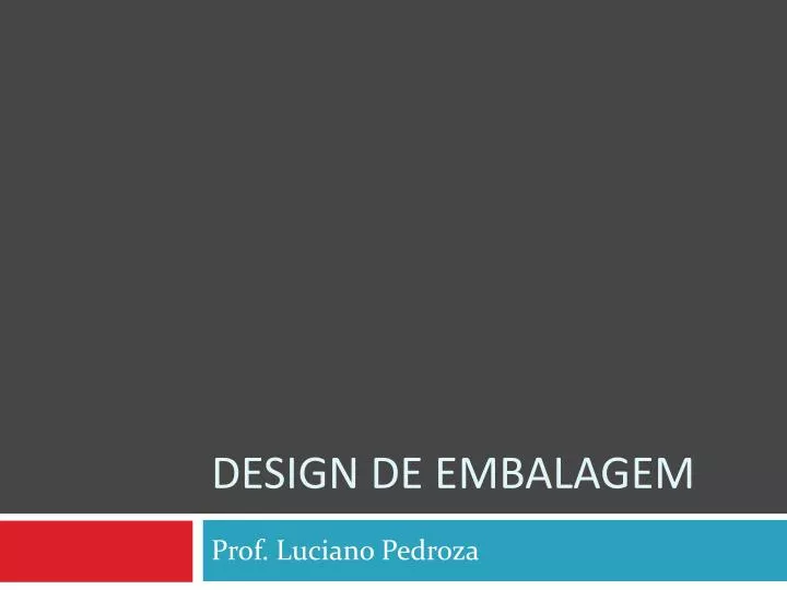 design de embalagem