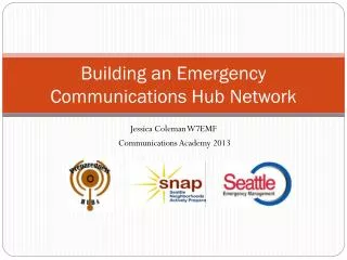 Building an Emergency Communications Hub Network