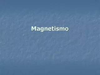 magnetismo