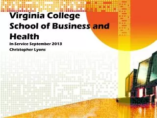 Virginia College School of Business and Health
