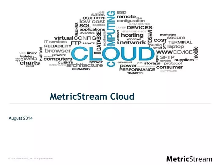 metricstream cloud