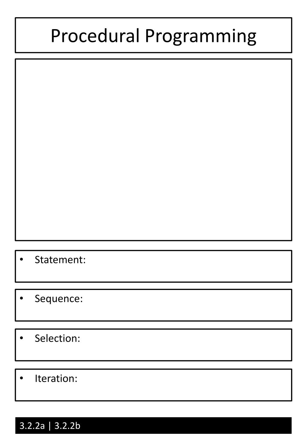 PPT - Procedural Programming PowerPoint Presentation, free download ...