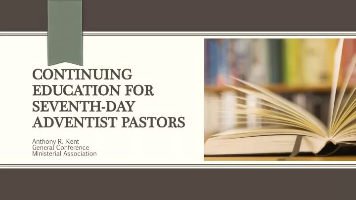 continuing education for seventh day adventist pastors