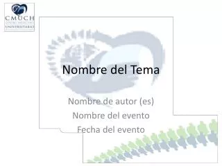nombre del tema