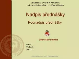 nadpis p edn ky