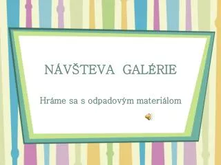 n v teva gal rie