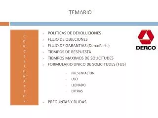 temario