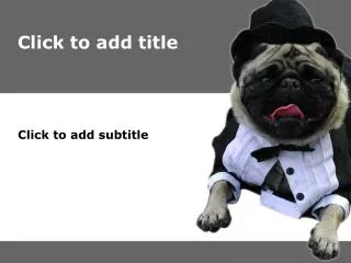 click to add title