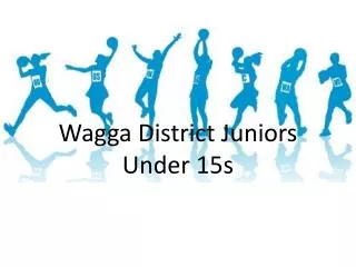 Wagga District Juniors Under 15s