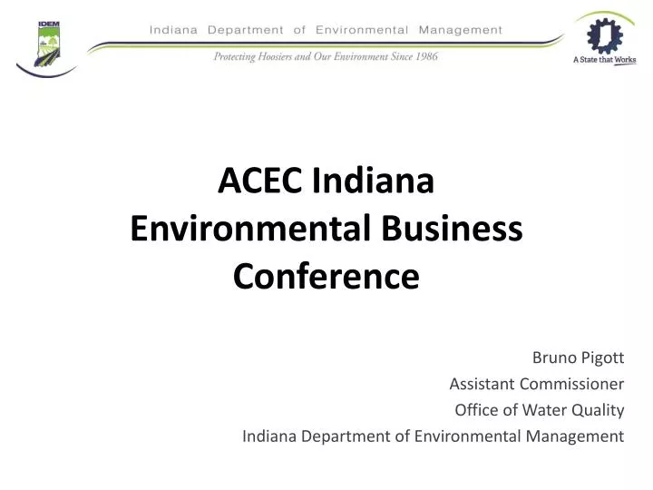 acec indiana environmental business conference