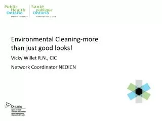 Environmental Cleaning-more than just good looks!