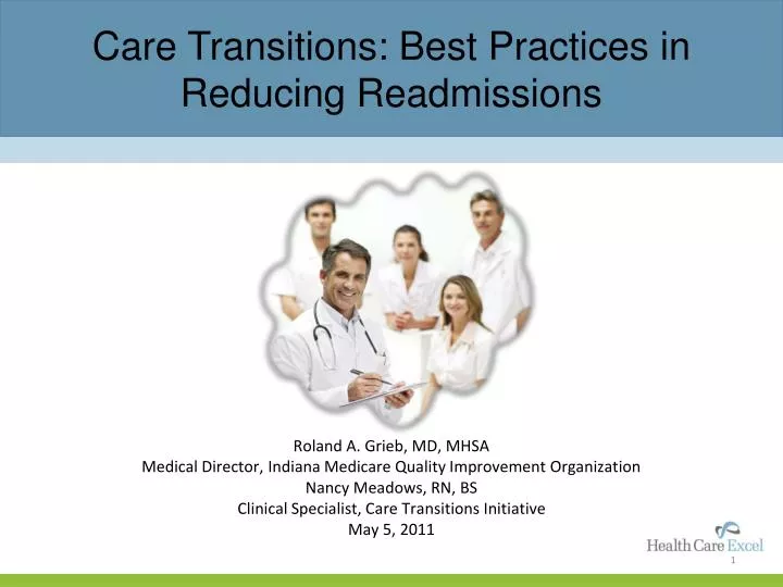 care transitions best practices in reducing readmissions