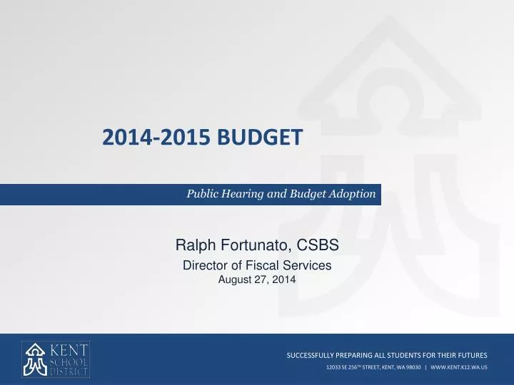 2014 2015 budget