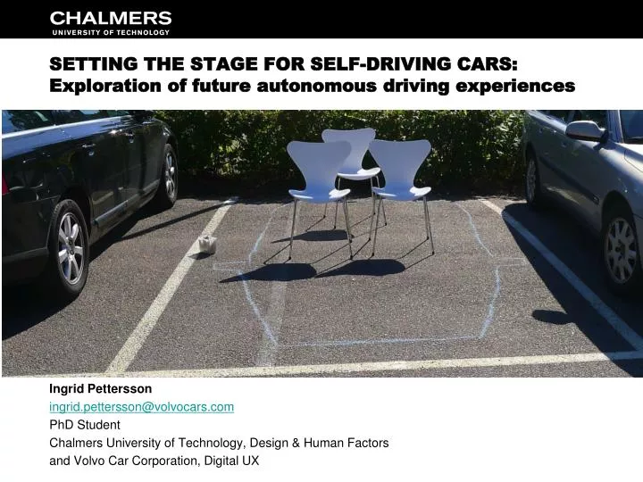 setting the stage for self driving cars exploration of future autonomous driving experiences