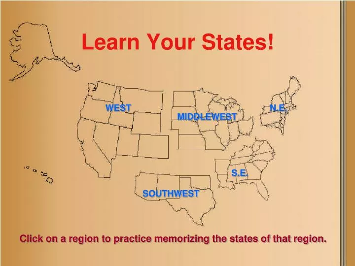 learn your states