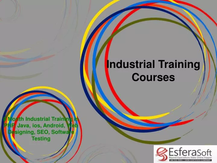 industrial training courses