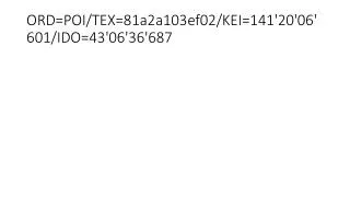 ord poi tex 81a2a103ef02 kei 141 20 06 601 ido 43 06 36 687