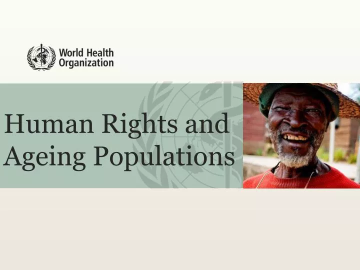human rights and ageing populations