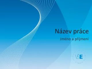 n zev pr ce