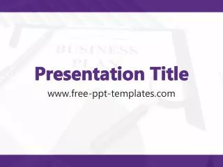 presentation title