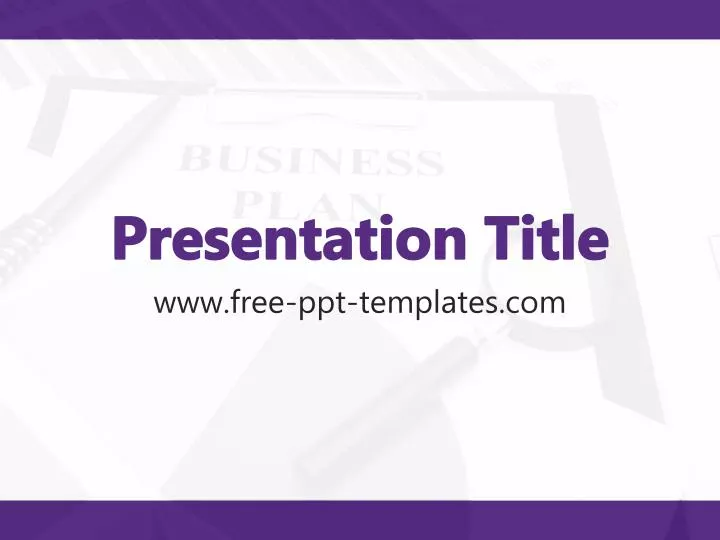 presentation title