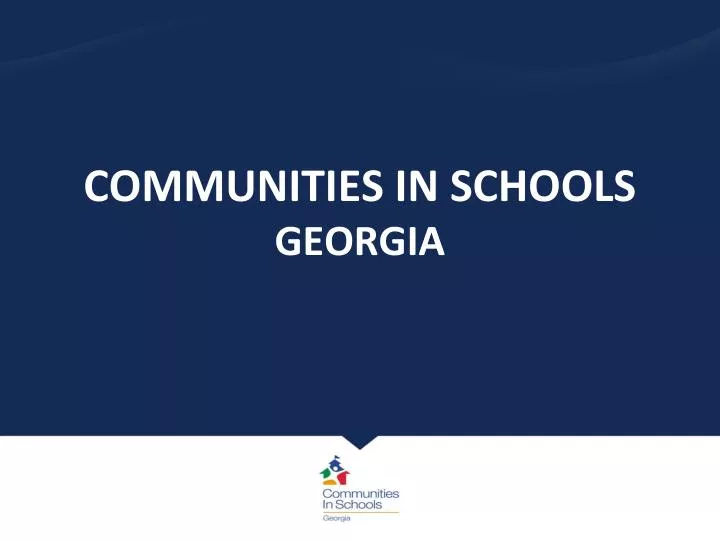 communities in schools georgia