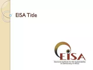 eisa title