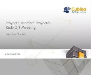 proyecto nombre proyecto kick off meeting nombre cliente