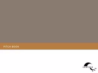 pitch book
