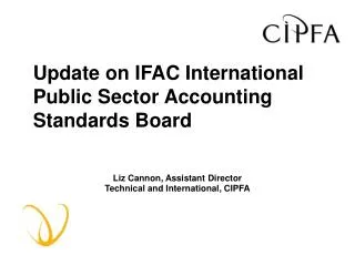 Update on IFAC International Public Sector Accounting Standards Board