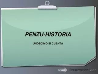 penzu historia