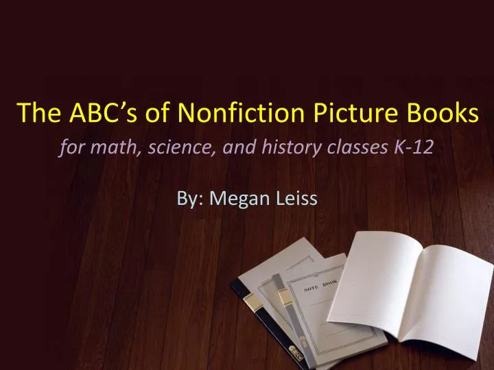 the abc s of nonfiction picture books