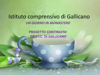 istituto comprensivo di gallicano