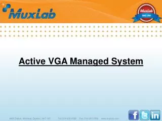 Active VGA Managed System