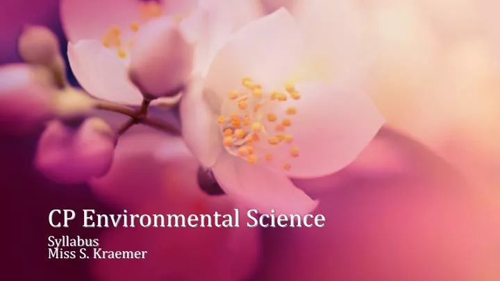 cp environmental science