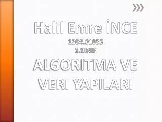 halil emre nce 1204 01035 1 sinif algoritma ve veri yapilari