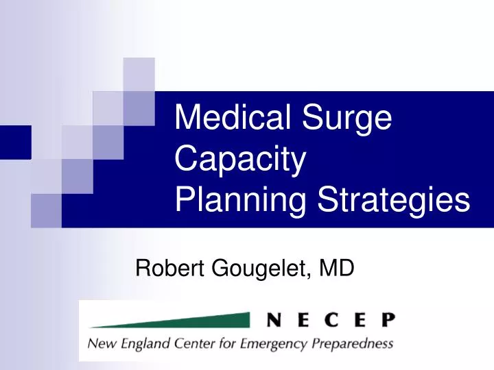 medical surge capacity planning strategies