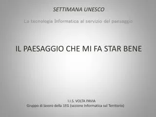 settimana unesco