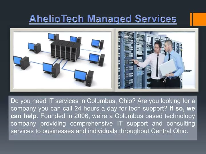 aheliotech managed services