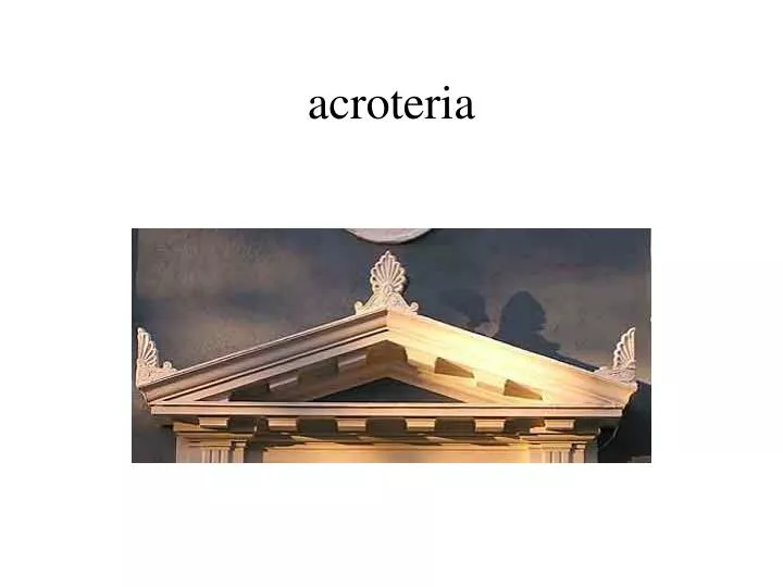 acroteria