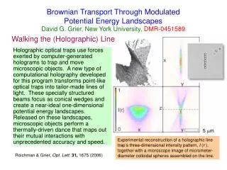 Brownian Transport Through Modulated Potential Energy Landscapes
