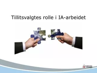 tillitsvalgtes rolle i ia arbeidet