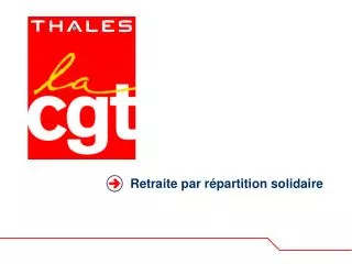 retraite par r partition solidaire