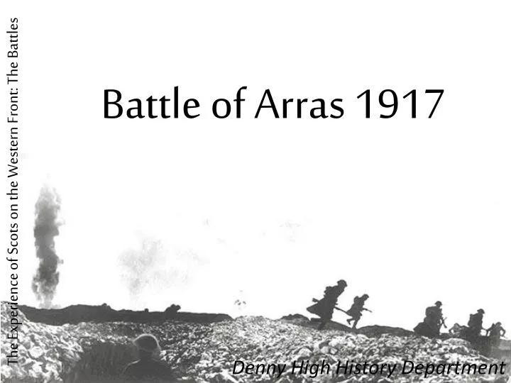 battle of arras 1917