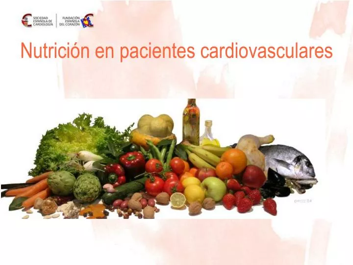 nutrici n en pacientes cardiovasculares