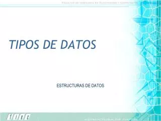 tipos de datos