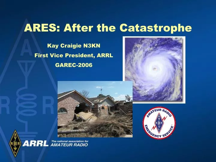 ares after the catastrophe